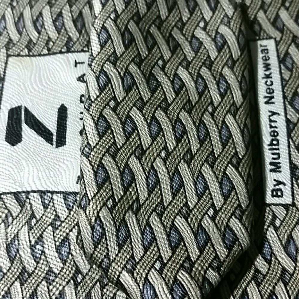 Ziggurat Tie by Mulberry Neckwear 100% Silk